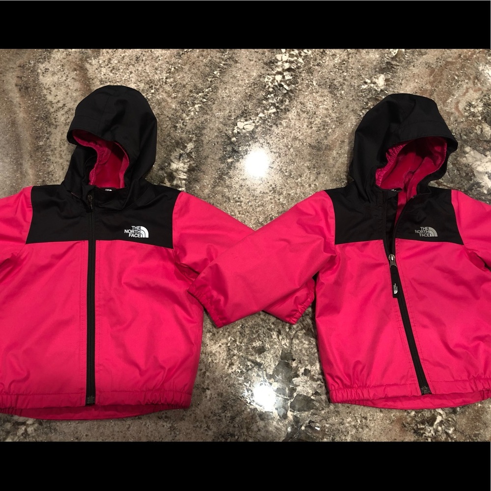 Toddler The North Face fleece lined winter jacket